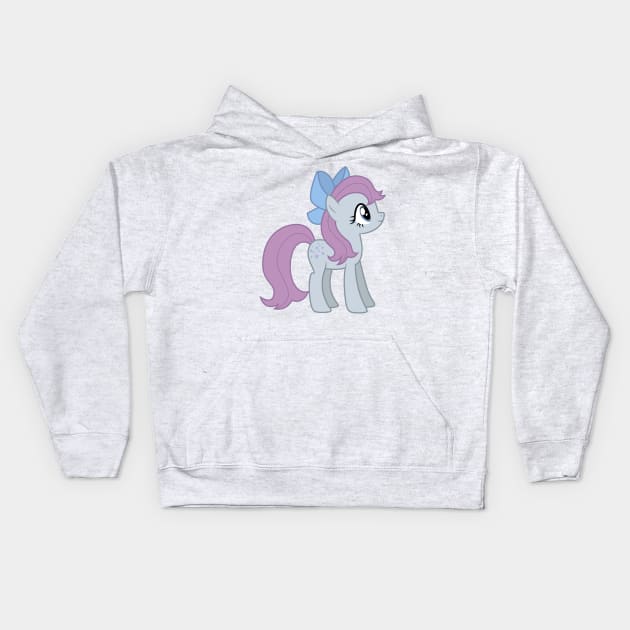 Blue Belle Kids Hoodie by CloudyGlow